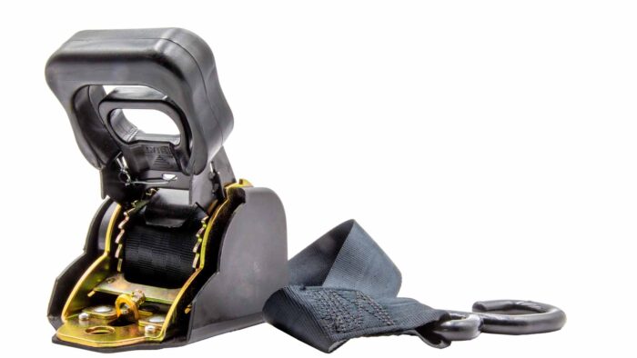 8' Cobra Retracting Ratchet Strap